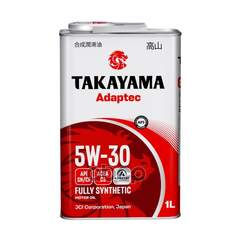 Купить МАСЛО МОТОРНОЕ TAKAYAMA ADAPTEC 5W-30 СИНТЕТИЧЕСКОЕ 1 Л 6056084