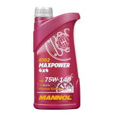 Купить МАСЛО ТРАНСМИССИОННОЕ MANNOL MAXPOWER GL-5 75W140 СИНТЕТИЧЕСКОЕ 1 Л 1236