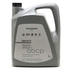 Купить МАСЛО МОТОРНОЕ VAG SPECIAL D 5W-40 СИНТЕТИЧЕСКОЕ 5 Л GS55505M4EUR