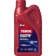 Купить МАСЛО МОТОРНОЕ TEBOIL DIAMOND CARAT III 0W-30 1Л TEBOIL 3602088