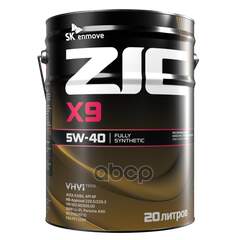 Купить МАСЛО МОТОРНОЕ ZIC X9 5W-40 СИНТЕТИЧЕСКОЕ 20 Л 192000
