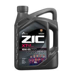 Купить МАСЛО МОТОРНОЕ ZIC X7 LS 10W-40 СИНТЕТИЧЕСКОЕ 6 Л 172620