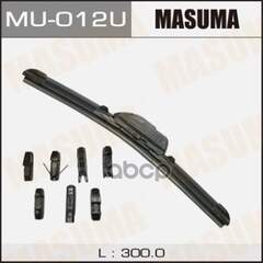 Купить ЩЕТКА СТЕКЛООЧИСТИТЕЛЯ 300 ММ КАРКАСНАЯ 1 ШТ MASUMA NANO GRAPHITE MU-012U