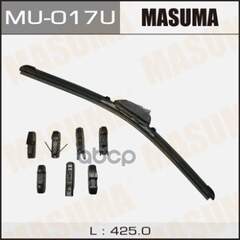 Купить ЩЕТКА СТЕКЛООЧИСТИТЕЛЯ 425 ММ БЕСКАРКАСНАЯ 1 ШТ MASUMA NANO GRAPHITE MU-017U