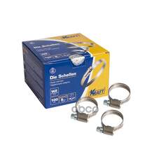 Купить ХОМУТ 16-27 ММ (НЕРЖАВЕЮЩАЯ СТАЛЬ) KRAFT KT880403