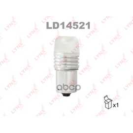 Купить ЛАМПА СВЕТОДИОДНАЯ 12V P21W 21W BA15S 12000K LYNXAUTO LED 1 ШТ. КАРТОН S25 LD14521