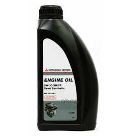 Купить МАСЛО МОТОРНОЕ MITSUBISHI ENGINE OIL 5W-30 ПОЛУСИНТЕТИЧЕСКОЕ 1 Л MZ320363