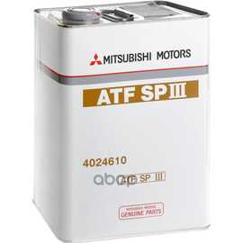 Купить МАСЛО ТРАНСМИССИОННОЕ MITSUBISHI DIA QUEEN ATF SP-3 4 Л 4024610