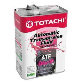 Купить МАСЛО ТРАНСМИССИОННОЕ TOTACHI ATF DEX- VI 4Л (4589904521478) 20904