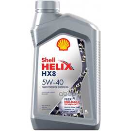 Купить МАСЛО МОТОРНОЕ SHELL HELIX HX8 SN+ 5W-40 СИНТЕТИЧЕСКОЕ 1 Л 550051580