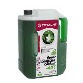 Купить АНТИФРИЗ TOTACHI SUPER LLC GREEN -40CN -40°C 4Л 4589904520532 41604