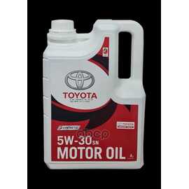 Купить МАСЛО МОТОРНОЕ TOYOTA ENGINE OIL 5W-30 4 Л 08880-83714