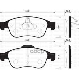 Купить КОЛОДКИ ТОРМОЗНЫЕ ПЕРЕДНИЕ SANGSIN BRAKE SP1390