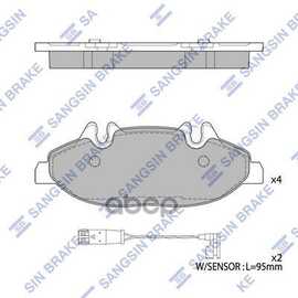 Купить КОЛОДКИ ПЕРЕДНИЕ MERCEDES VITOVIANO (W639) SP2331