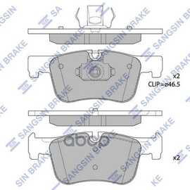 Купить КОЛОДКИ ПЕРЕДНИЕ BMW 1 (F20) 10-, 3 (F30) 12- SP4144