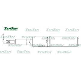 Купить АМОРТИЗАТОР AUDI 80 7895VW PASSAT 8388 ПЕР.МАСЛ. SENSEN 2113-0026