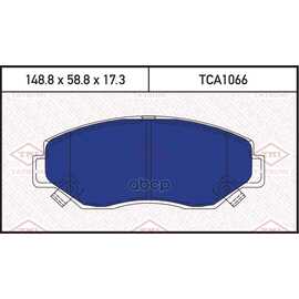 Купить КОЛОДКИ ТОРМОЗНЫЕ ДИСКОВЫЕ ПЕРЕДНИЕ HONDA CIVIC/JAZZ/STREAM 01- TCA1066