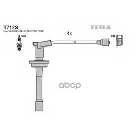 Купить ПРОВОДА В/В ДЛЯ А/М ГАЗ 406 ДВ С НАКОНЕЧНИКАМИ СИЛИКОН TESLA T712S TESLA T712S