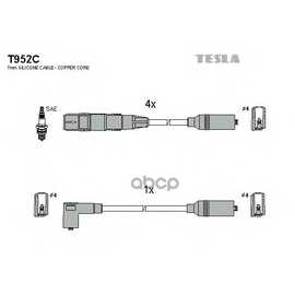 Купить ПРОВОДА ВЫСОКОВОЛЬТНЫЕ КОМПЛ. AD A4 VW B5 TESLA T952C