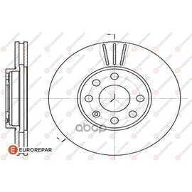 Купить КОМПЛЕКТ ТОРМОЗНЫХ ДИСКОВ 2ШТ OPEL ASTRA G 1.2-2.0 98-05 ПЕРЕДН. D 256ММ. 1618885080