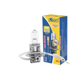 Купить ЛАМПА 12V H3 55W PK22S KRAFT 1 ШТ. КАРТОН KT700070