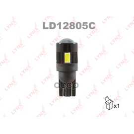 Купить ЛАМПА СВЕТОДИОДНАЯ 12V W5W 5W W2,1X9,5D 7200K LYNXAUTO CANBUS 1 ШТ. КАРТОН T10 LD12805C