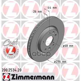 Купить ДИСК ТОРМОЗНОЙ ПЕРЕДНИЙ NISSAN QASHQAI J11 2013->/X-TRAIL T32 2013-> ZIMMERMANN 200253420