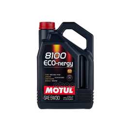 Купить МАСЛО МОТОРНОЕ MOTUL 8100 ECO-NERGY 5W-30 СИНТЕТИЧЕСКОЕ 4 Л 111860