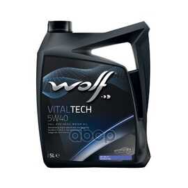 Купить МАСЛО МОТОРНОЕ WOLF OIL VITALTECH 5W-40 СИНТЕТИЧЕСКОЕ 5 Л 8311291