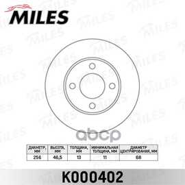 Купить ДИСК ТОРМОЗНОЙ ПЕРЕДНИЙ НЕ ВЕНТИЛИРУЕМЫЙ AUDI 80 8691/100 7688 (TRW DF1521) K000402