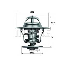 Купить ТЕРМОСТАТ KNECHT/MAHLE TX 15 84D