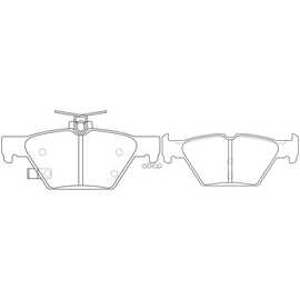 Купить ТОРМОЗНЫЕ ДИСКОВЫЕ КОЛОДКИ BP27001