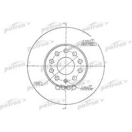 Купить ДИСК ТОРМОЗНОЙ ПЕРЕДН PBD4295