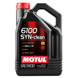 Купить МОТОРНОЕ МАСЛО 6100 SYN-CLEAN 5W-30 4Л (107948) 112134