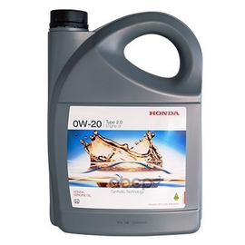 Купить МАСЛО МОТОРНОЕ СИНТЕТИЧЕСКОЕ 0W-20 TYPE 2.0 ENG OIL 4L 08232P99K4LHE