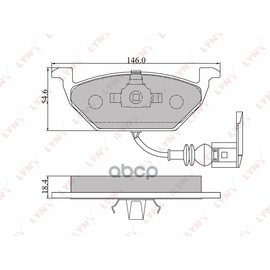 Купить КОЛОДКИ ТОРМОЗНЫЕ ПЕРЕДНИЕ ПОДХОДИТ ДЛЯ AUDI A2 00/A3 03, SEAT LEON/TOLEDO, SKODA FABIA 99/OCTAVIA 96, VW BORA 98/CADDY/GOLF IV-V/JETTA V/NEW BEETLE 98/POLO 01 BD-1202