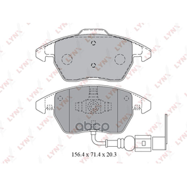 Купить КОЛОДКИ ТОРМОЗНЫЕ ПЕРЕДНИЕ ПОДХОДИТ ДЛЯ AUDI A3 03/ TT 06, SEAT LEON/TOLEDO, SKODA OCTAVIA 04/SUPERB 08, VW GOLF V-VI/JETTA 05/PASSAT 05/TOURAN 03 BD-1203