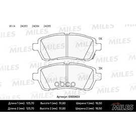 Купить КОЛОДКИ ТОРМОЗНЫЕ ПЕРЕДНИЕ (БЕЗ ДАТЧИКА) (СМЕСЬ LOW-METALLIC) FORD FIESTA 08-/MAZDA 2 07- (TRW GDB3437) E400403