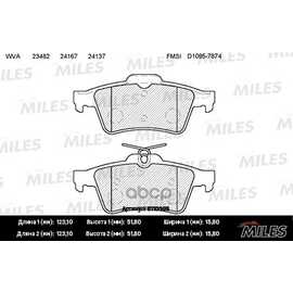 Купить КОЛОДКИ ТОРМОЗНЫЕ ЗАДНИЕ (БЕЗ ДАТЧИКА) (СМЕСЬ SEMI-METALLIC) FORD FOCUS II/III/MAZDA 3/OPEL VECTRA C/ VOLVO S40 (TRW GDB1621) E110005