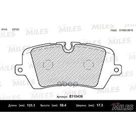 Купить КОЛОДКИ ТОРМОЗНЫЕ ЗАДНИЕ (СМЕСЬ SEMI-METALLIC) LAND ROVER RANGE ROVER IV 12-/SPORT 13- (TRW GDB2029) E110438