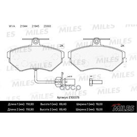 Купить КОЛОДКИ ТОРМОЗНЫЕ ПЕРЕДНИЕ (С ДАТЧИКОМ) (СМЕСЬ SEMI-METALLIC) AUDI A4 9901/PASSAT 9701 (TRW GDB1366) E100378