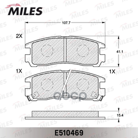 Купить КОЛОДКИ ТОРМОЗНЫЕ ЗАДНИЕ (СМЕСЬ CERAMIC СЕРИЯ PRO) MITSUBISHI GALANT 92-04/PAJERO PININ 99-/SPACE WAGON 91-99 (TRW GDB1023) E510469