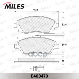 Купить КОЛОДКИ ТОРМОЗНЫЕ ПЕРЕДНИЕ (БЕЗ ДАТЧИКА + БОЛТЫ) (СМЕСЬ LOW-METALLIC) OPEL CORSA C 01/TIGRA B 04 (TRW GDB1570) E400479