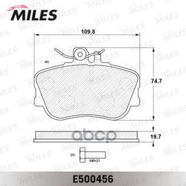 Купить КОЛОДКИ ТОРМОЗНЫЕ ПЕРЕДНИЕ (СМЕСЬ CERAMIC СЕРИЯ PRO) MERCEDES W202 93-00 (TRW GDB1094) E500456