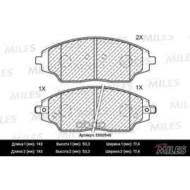 Купить КОЛОДКИ ТОРМОЗНЫЕ ПЕРЕДНИЕ (СМЕСЬ CERAMIC СЕРИЯ PRO) CHEVROLET AVEO 11-/COBALT 13- (TRW GDB3579) E500540