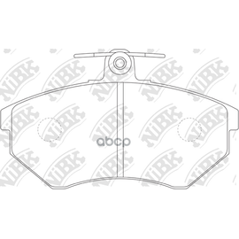 Купить КОЛОДКИ ТОРМОЗНЫЕ ПЕРЕДНИЕ VW GOLF3 2.0/1.9D/PASSAT 2.0 92-97 PN0018