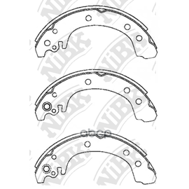 Купить КОЛОДКИ ТОРМОЗНЫЕ БАРАБАННЫЕ FN0627