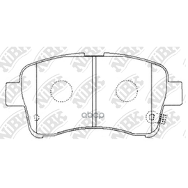 Купить КОЛОДКИ ТОРМОЗНЫЕ ДИСКОВЫЕ SUZ AERIO 1.3/1.5/1.8L R1S 01-07/ ESTEEM USA 1.8L 95-02 PN9461