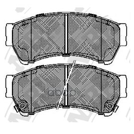 Купить КОЛОДКИ ТОРМОЗНЫЕ ДИСКОВЫЕ ПЕРЕД MAZDA 6 07 PN5806