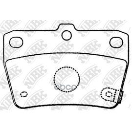 Купить КОЛОДКИ ТОРМОЗНЫЕ ДИСКОВЫЕ TOYOTA RAV4 00-05 PN1424